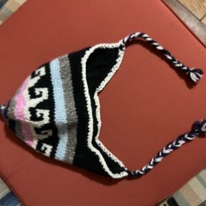 Colorful Knit hat ear cover pure wool